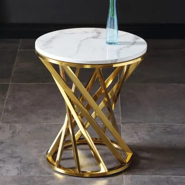 Creative Coffee Table Stainless Steel Frame