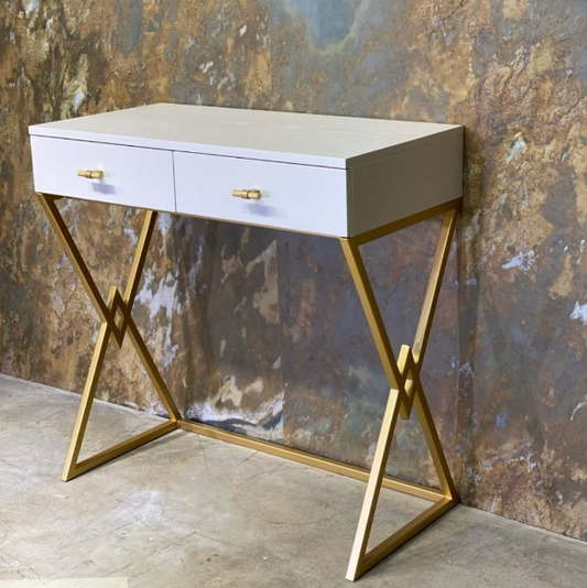 Elegant Console Table With Drawers