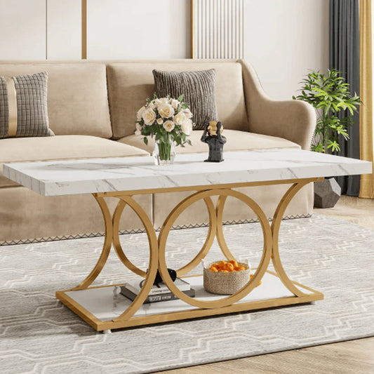 Rectangular Modern Coffee Table for Living Room