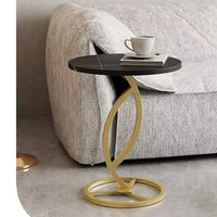 Round Side Table Home Bedroom Living Room Corner Table