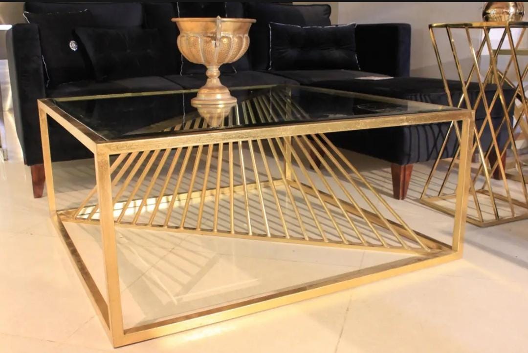 Coffee Table Laser Gold MDF SHEET