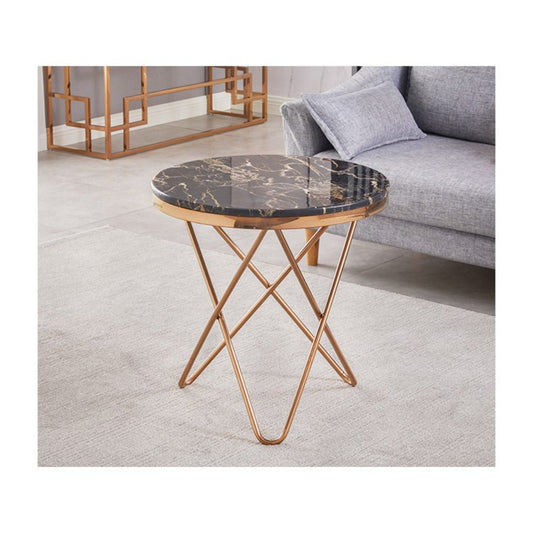 Round Coffee Table HIGH Gloss Nesting End Tables